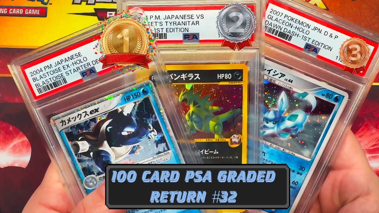 Pokémon 100 Card PSA Graded Return :#32 $1800 in Grading Fees PSA GIVETH...PSA TAKETH...PSA IS LAW!!
