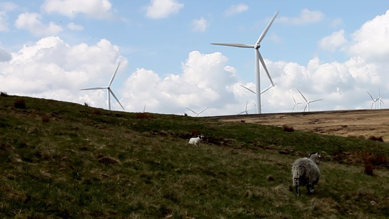 Largest wind farm in England: Scout Moor
