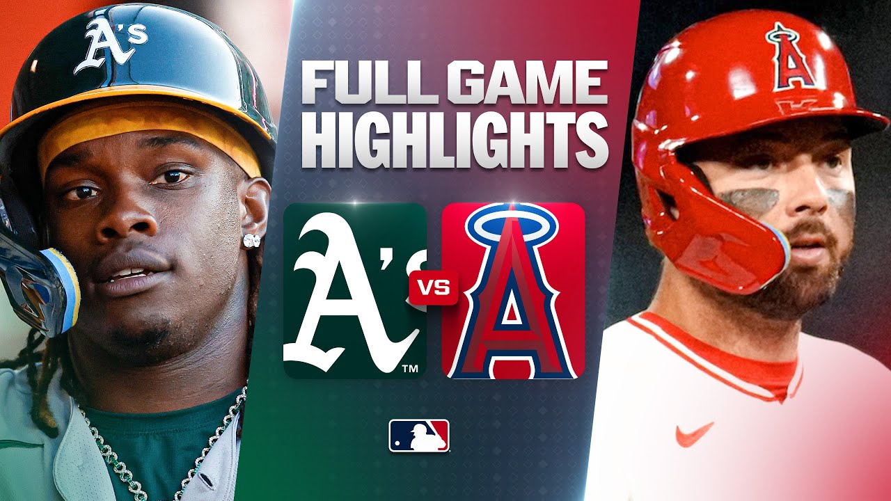 ATHLETICS против ANGELS: официальный обзор матча (26 июня) | Сезон MLB 2026