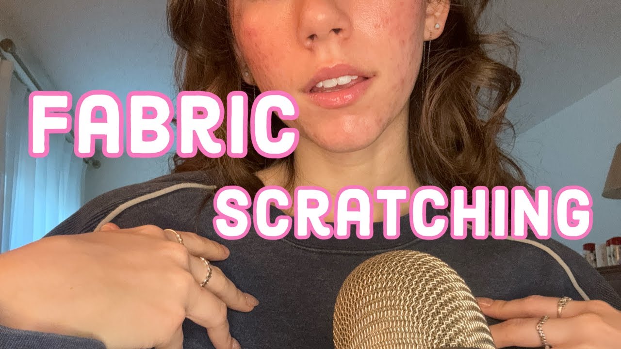 ASMR | Fabric Scratching W/ Snapping, Mouth Sounds, & Ring Sounds