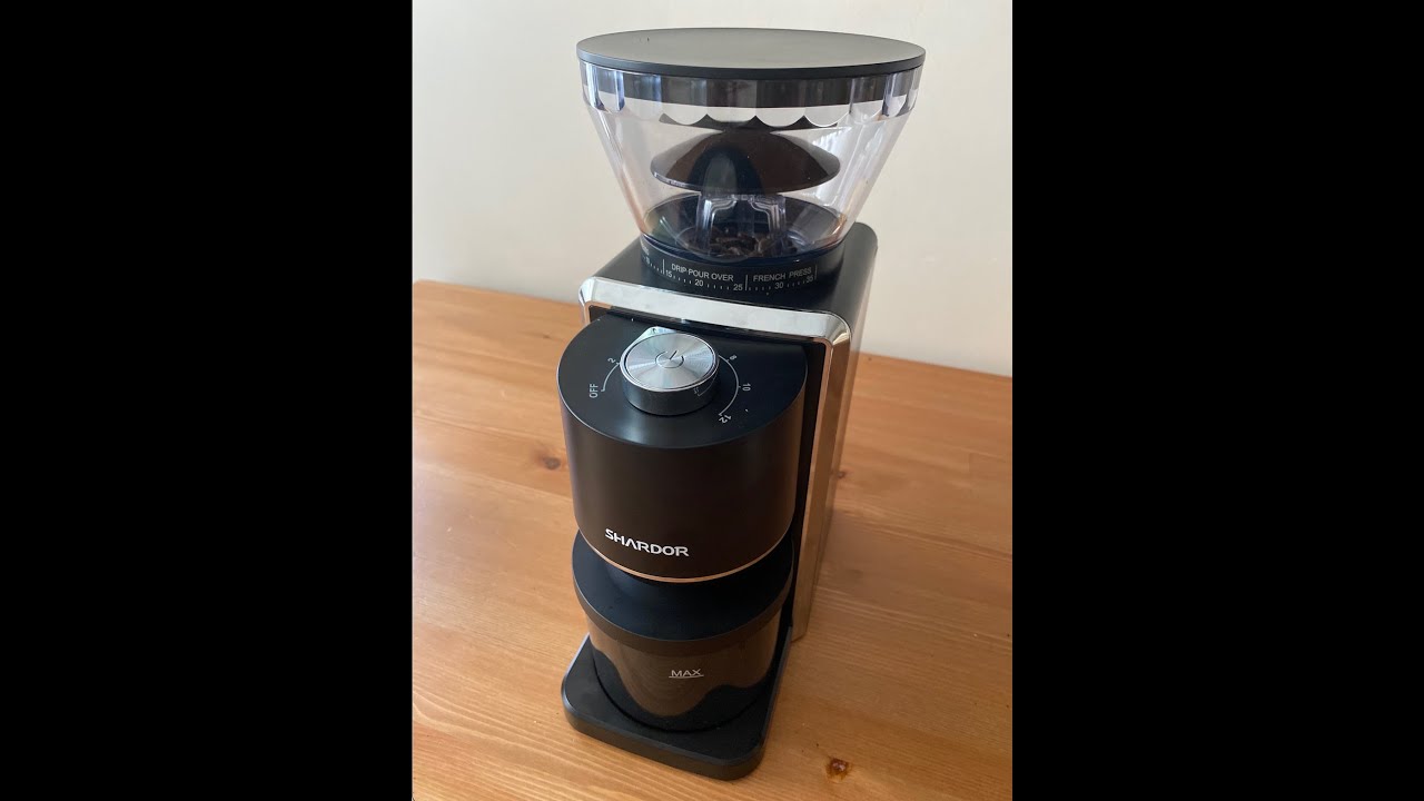 SHARDOR Conical Burr Coffee Grinder
