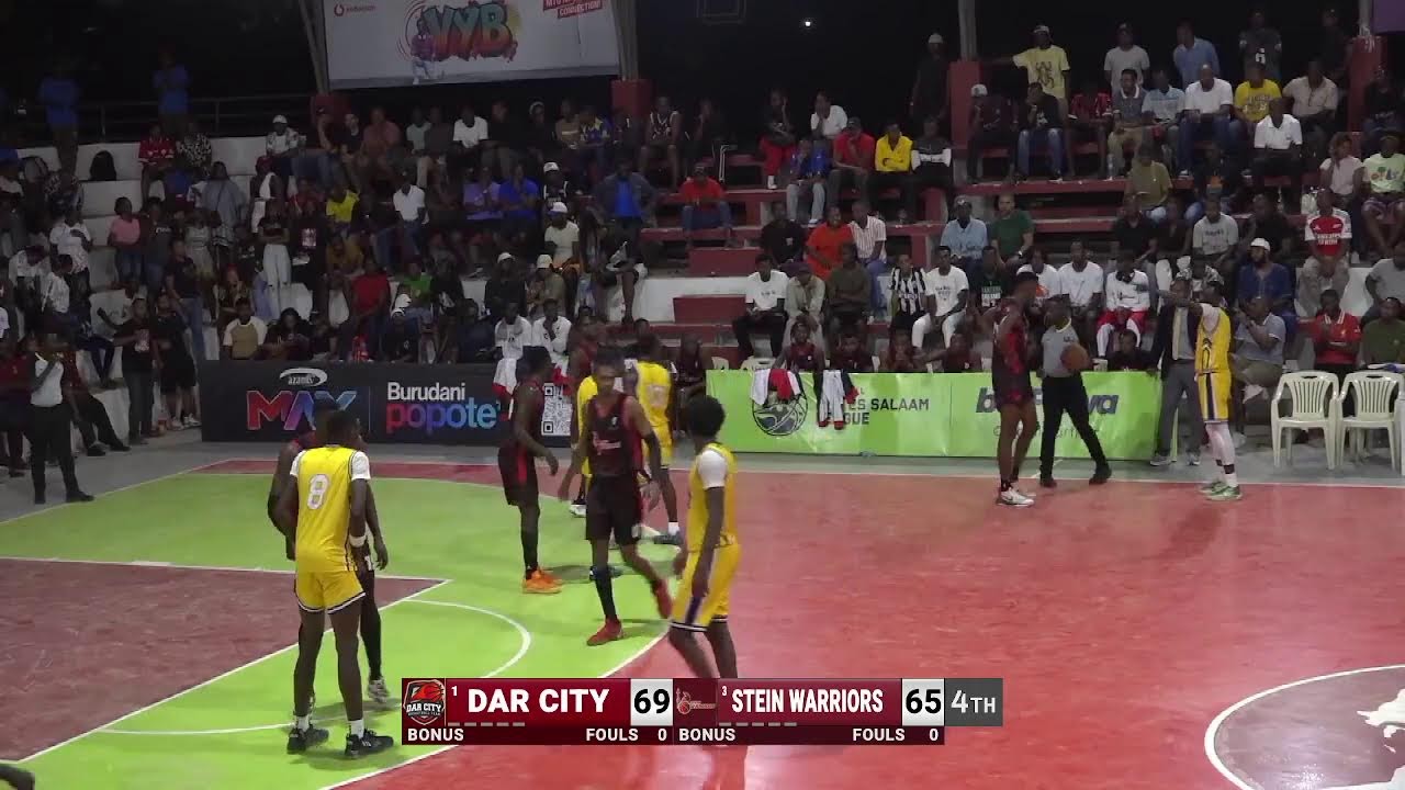 #LIVE: DAR CITY BASKETBALL Vs STEIN BASKETBALL CLUB  /LIGI YA MPIRA WA KIKAPU MKOA WA DSM