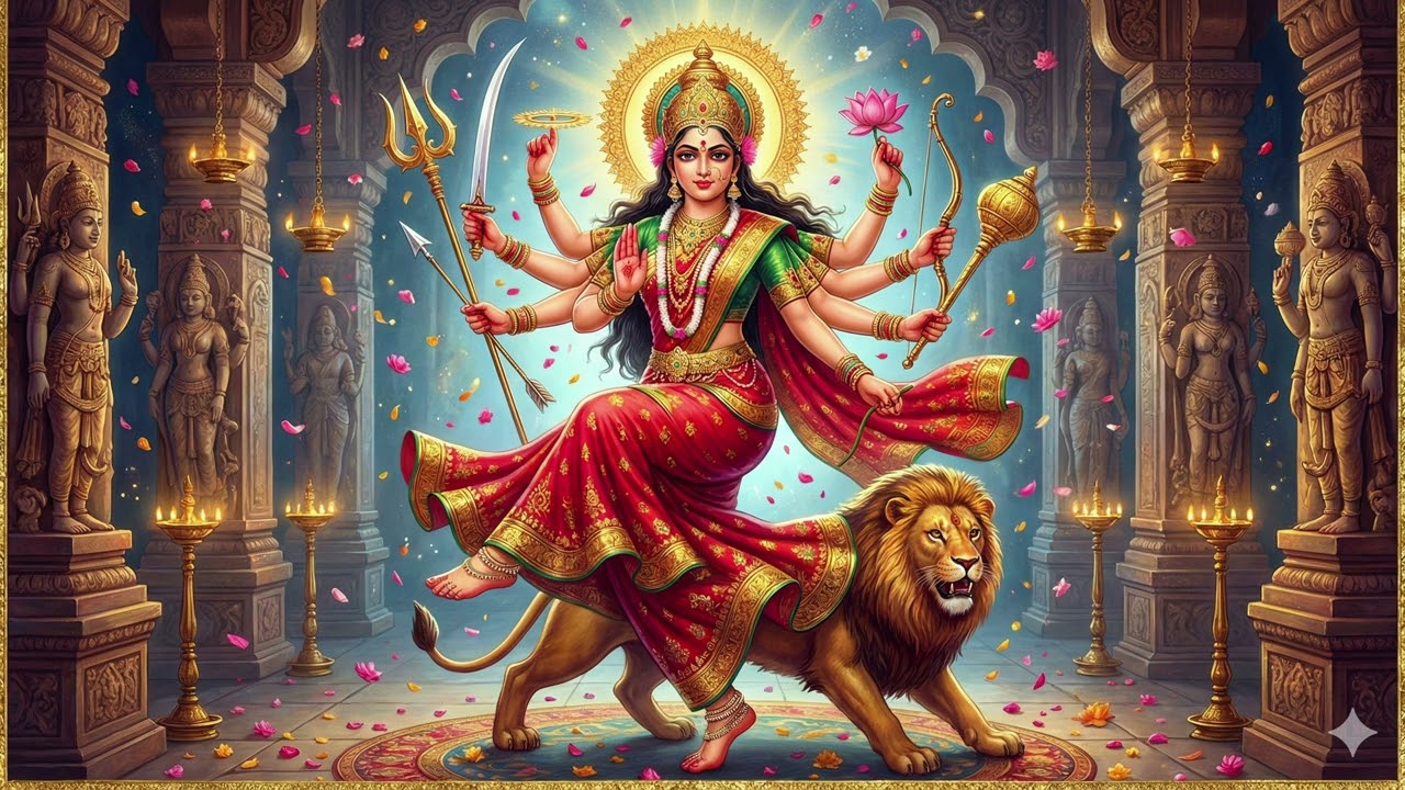 Durga Mantra &ndash; Tribal Trance Active Meditation | Release Fear & Awaken Inner Power