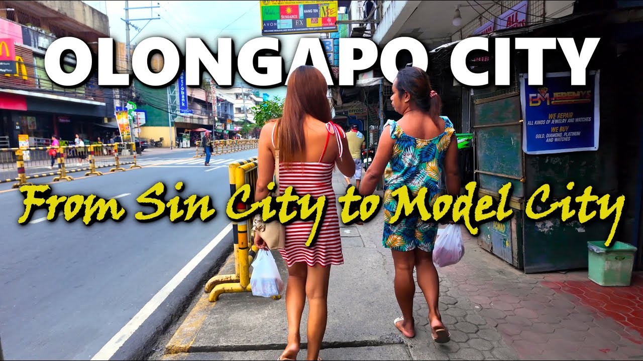 WALKING IN OLONGAPO CITY - FROM SIN CITY TO A MODEL CITY TRANSFORMATION [4K]