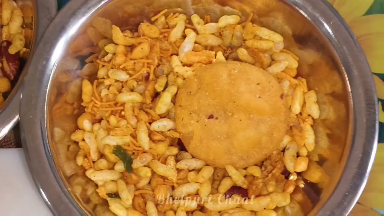 Famous Bhel Chaat | Mayonnaise Bhel Puri Recipe | Indian Street Chaat Snack #bhelpuristreetfood 