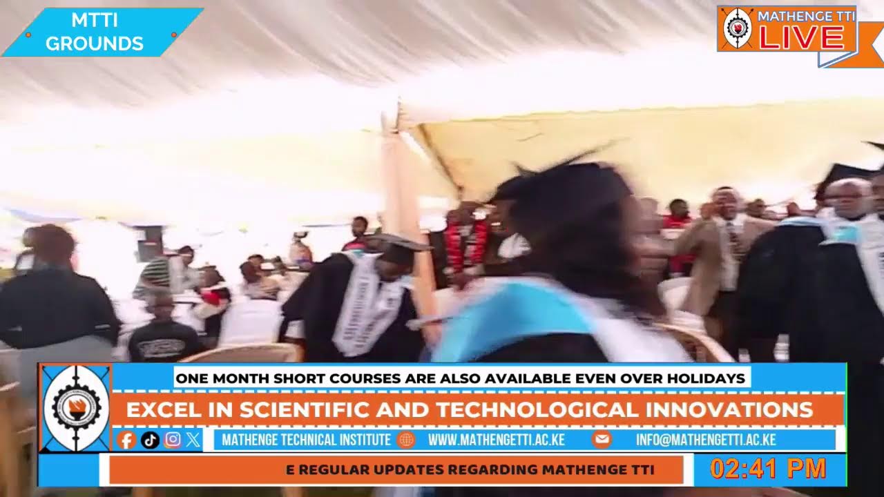 Mathenge Technical Training Institute Live Stream