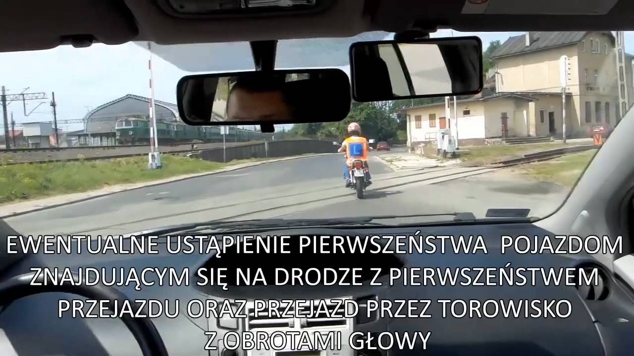 Trasa Egzaminacyjna kat.A LEGNICA 2012