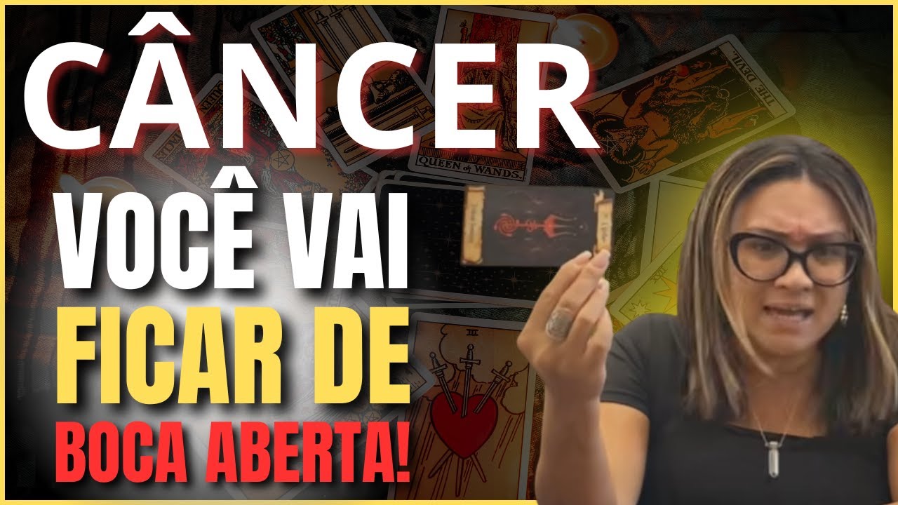 CÂNCER VAI FICAR IMPOSSÍVEL IGNORAR. VOCÊ VAI ENTENDER TUDO EM 1 FRASE! UM “AVISO” VAI CHEGAR…