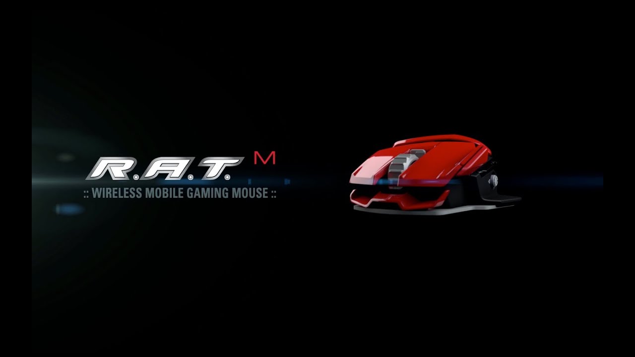 The R.A.T. M Mobile Gaming Mouse from Mad Catz