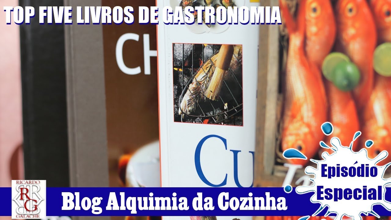 LIVROS DE GASTRONOMIA