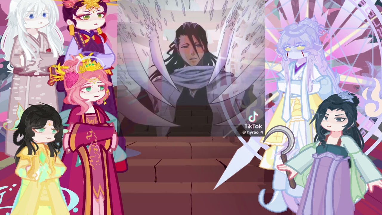 Fandoms react to kuchiki | ichigo | Bleach | Gacha Life 2
