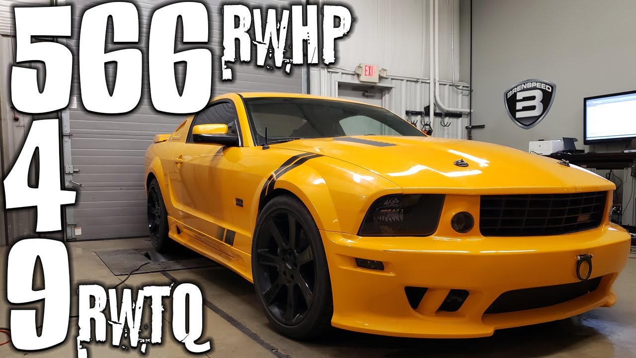 2007 Saleen Mustang built engine (Dyno 11PSI boost on 93) & Upgrade package Info for Stock Engine