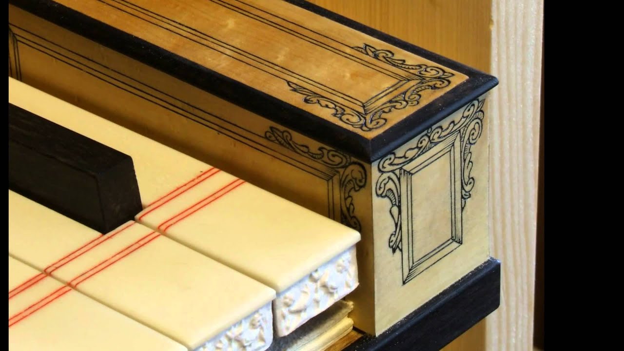 Bach mit Bureau-Orgel