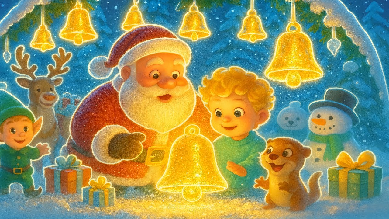 Santa’s Bell Garden of Wishes – Telo & Milo Gather Children’s Dreams 🔔💫❄️