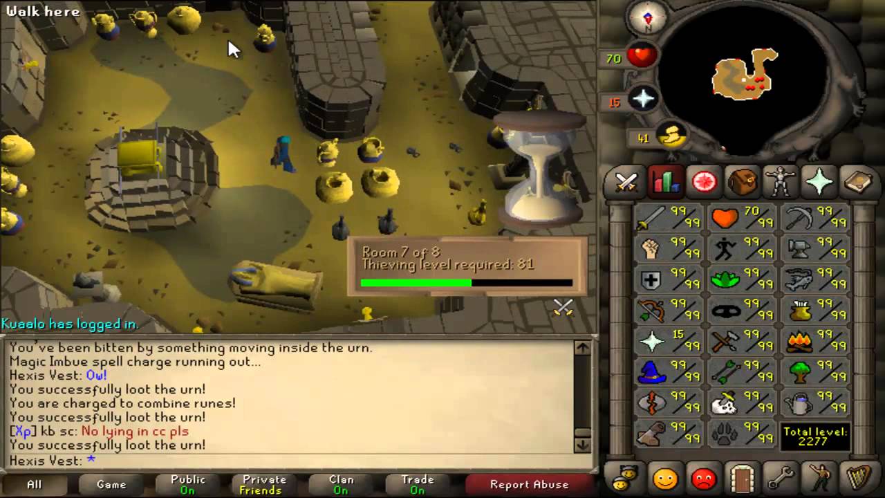 200m Thieving