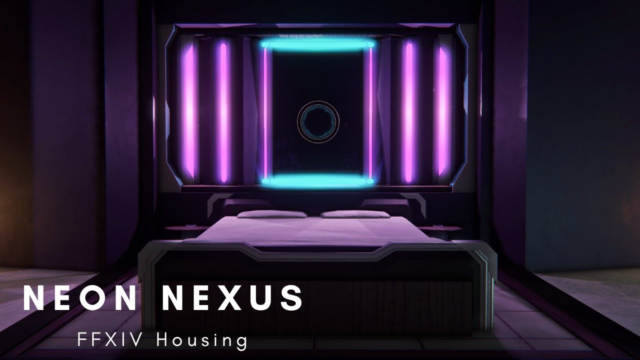 [S] Neon Nexus Suite - FFXIV Housing