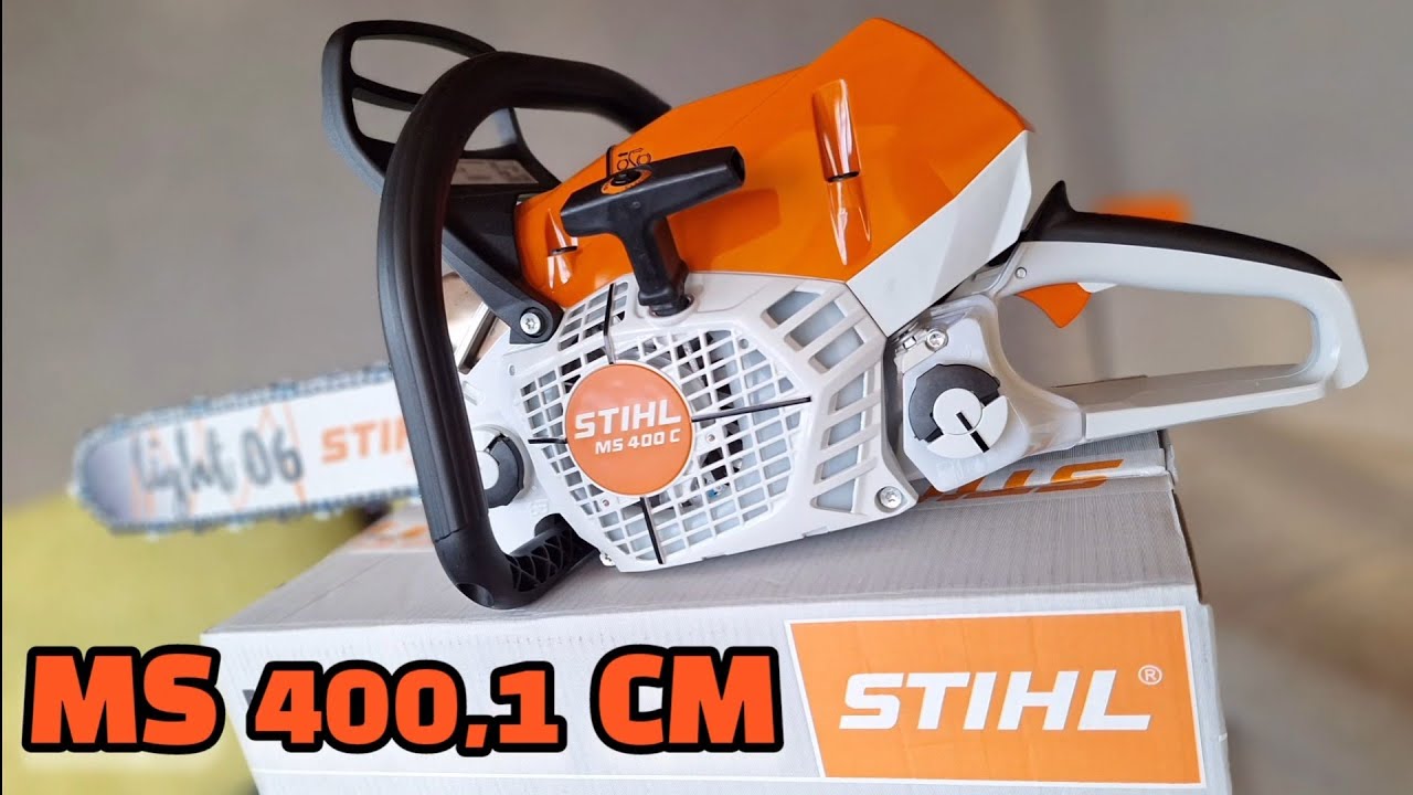 STIHL MS 400.1 C-M, Презентация новой модели 2025, Первый запуск и первая заготовка леса, Amles,