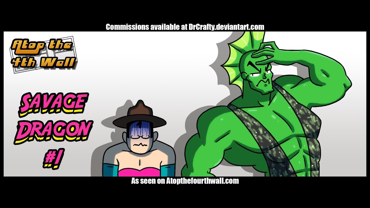 The Savage Dragon #1 - Atop the Fourth Wall