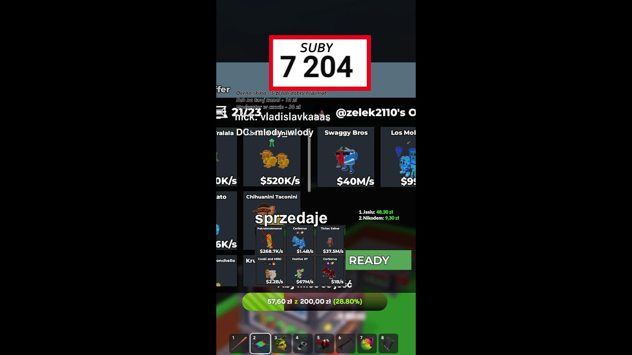 TRADE  +  SELL NAJLEPSZY DEAL*STEAL A BRAINROT*