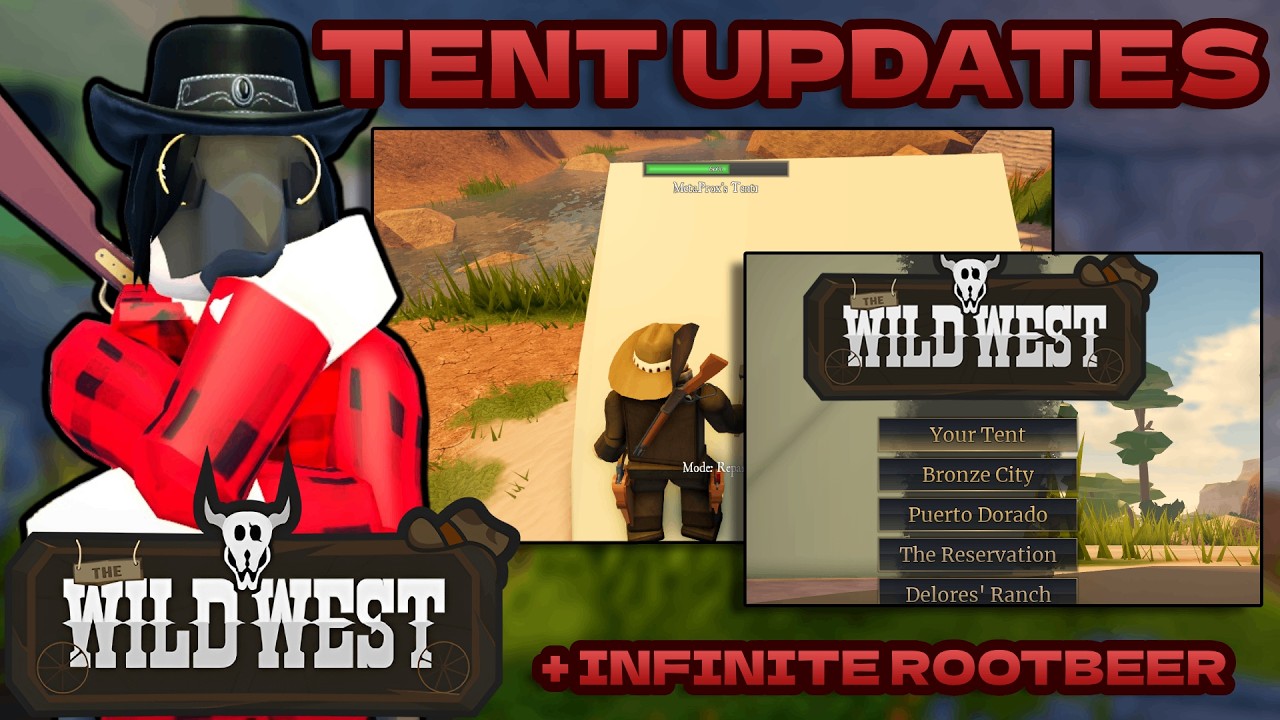 You Can Save Your SPAWN + Root Beer Kegs | New Sneak Peek Overview - The Wild West Roblox