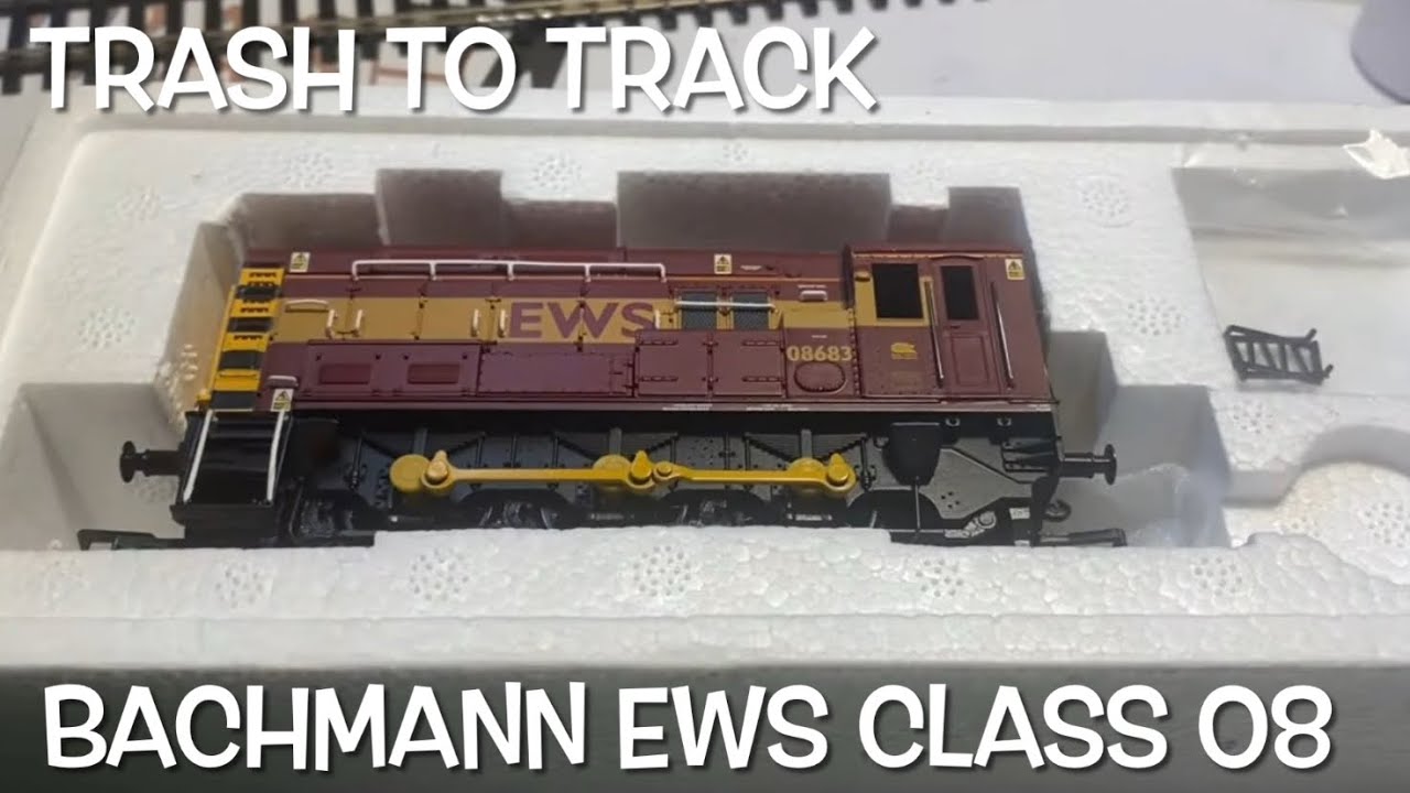 Trash to Track. Episode 79. Bachmann class 08 shunter.