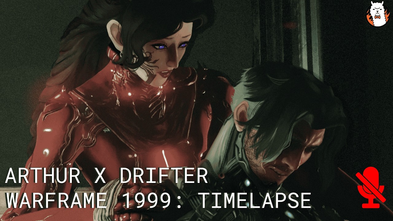 Painting Timelapse: Arthur x Drifter / / Warframe 1999