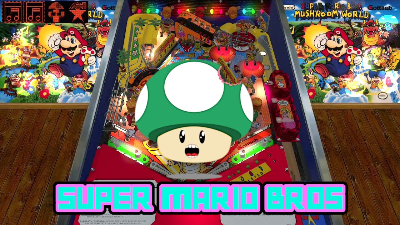 Super Mario Bros Mushroom World VPX (Premier, 1992) - NEW 1.0.0