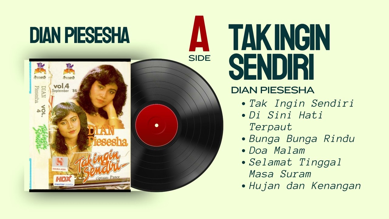 DIAN PIESESHA | Tak Ingin Sendiri | FULL ALBUM SIDE A