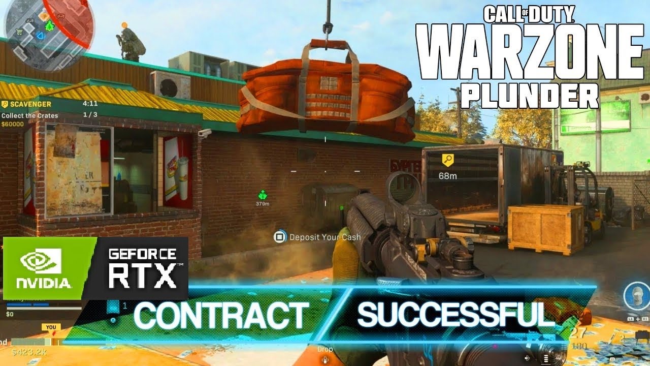 WARZONE contraband contract + kill after death