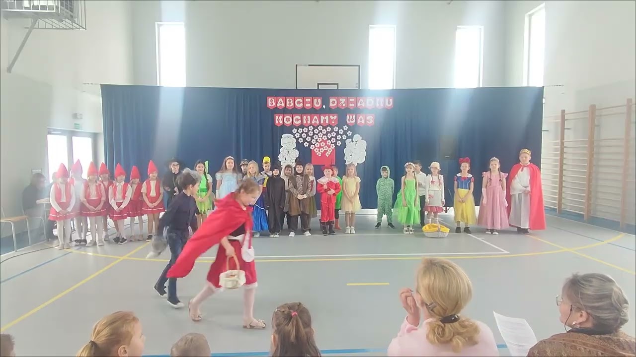 Dzień babci i dziadka klas II i III Publiczna Szkoła Podstawowa w Jadownikach  część II