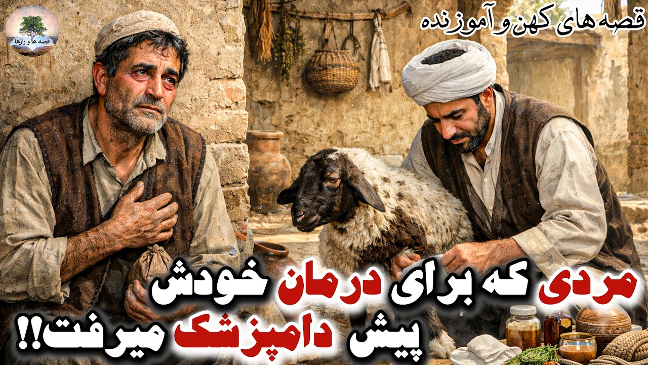 مرد خسیسی که نسخه حیوانات را مصرف می کرد!!  ۸ قصه‌ی کوتاهِ فارسی | پایان‌هاش واقعاً غیرمنتظره‌ست