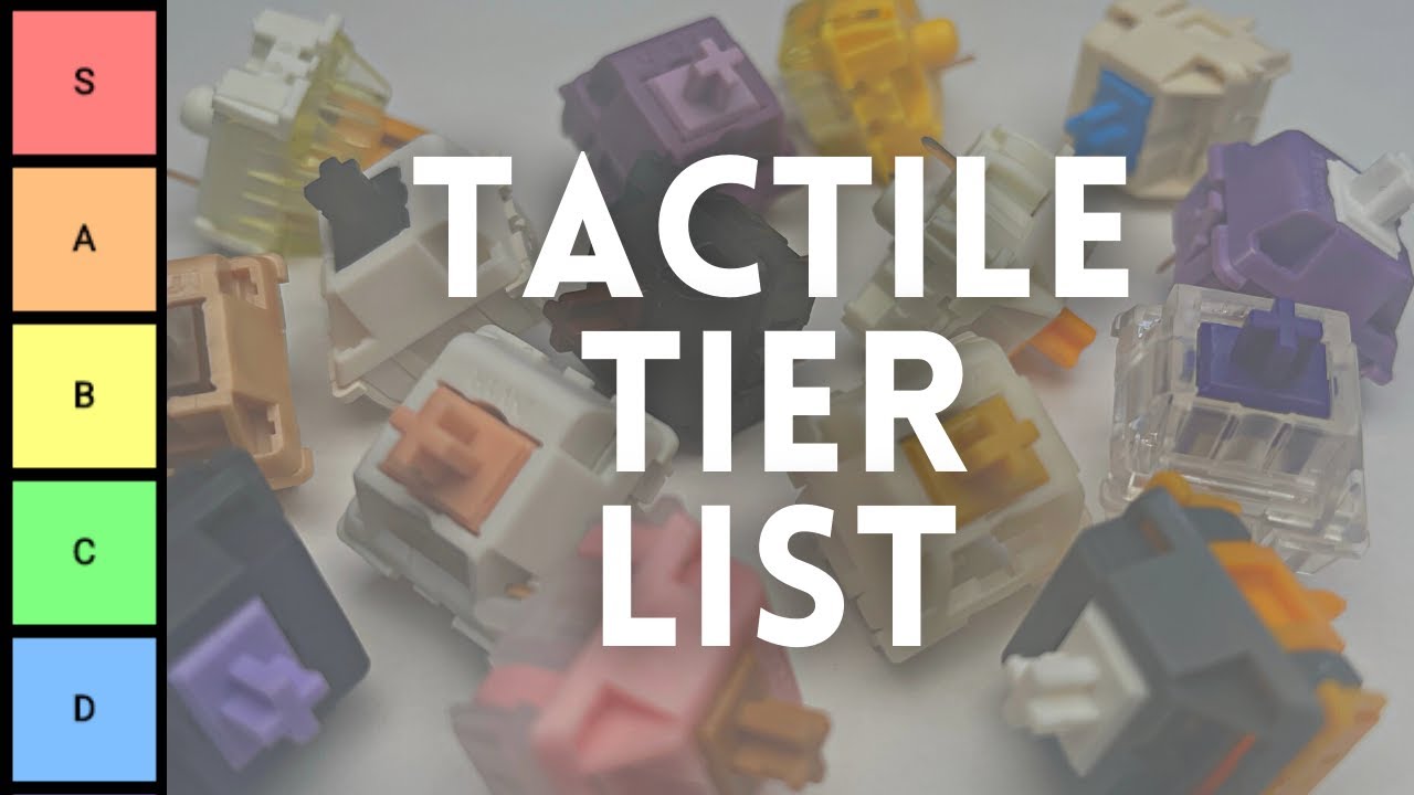 Tactile Switch Tier List - Easter Special