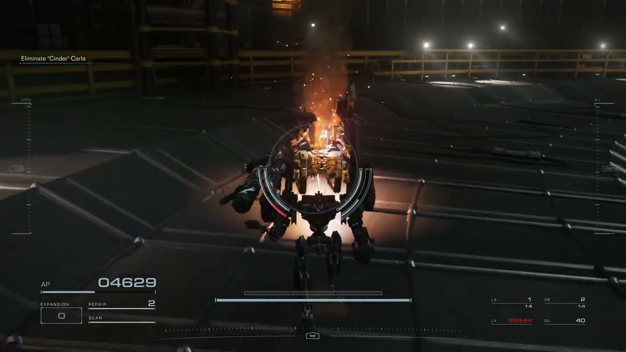 ARMORED CORE VI FIRES OF RUBICON-Mission(54)-Chapter-5- Eliminate “Cinder” Carla (Decision 2)