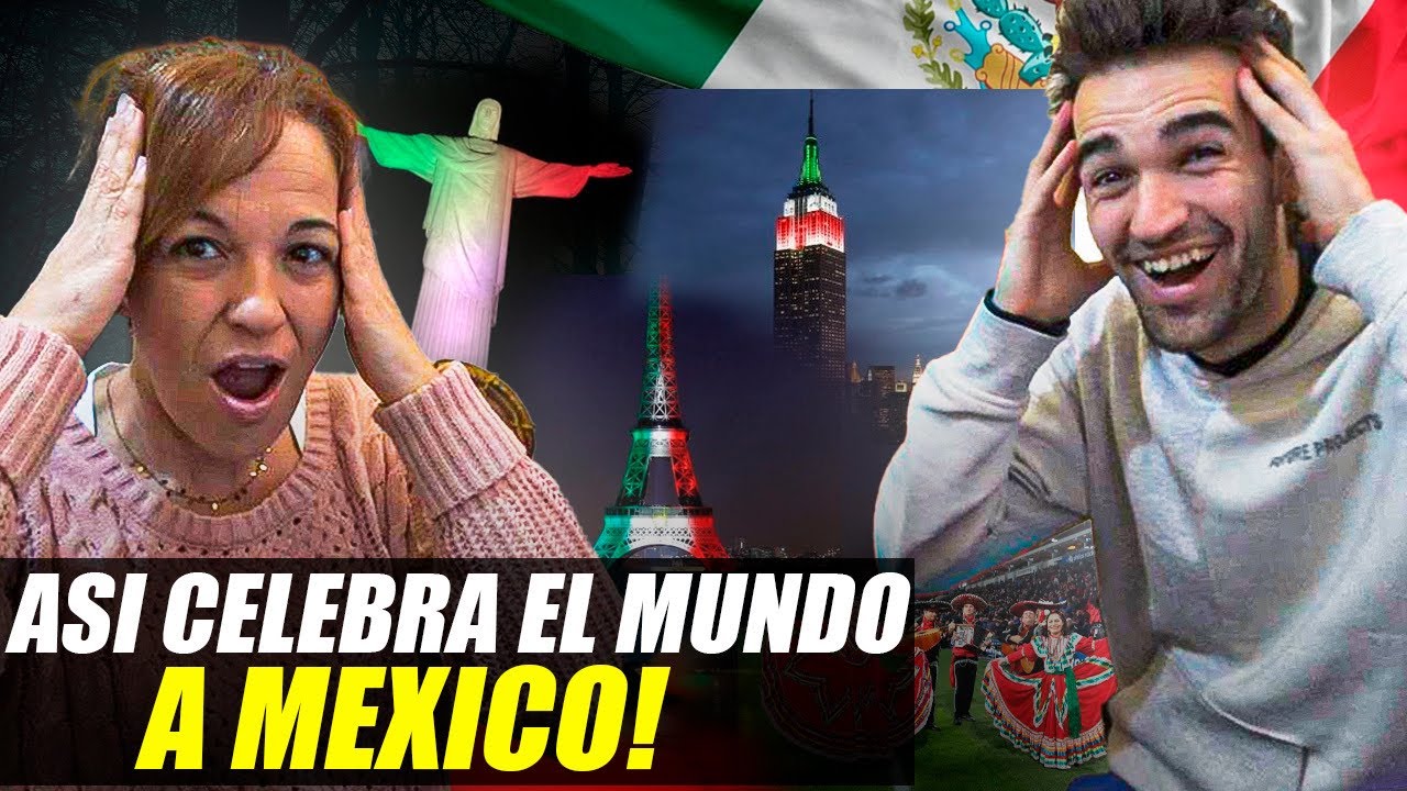 MADRE CATALANA REACCIONA a ASI CELEBRA EL MUNDO A MEXICO POR PRIMERA VEZ!!! 🇲🇽😍