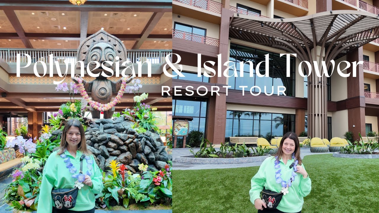 FULL Tour Of Disney's Polynesian Resort | Disney's Polynesian Island Tower Resort Tour