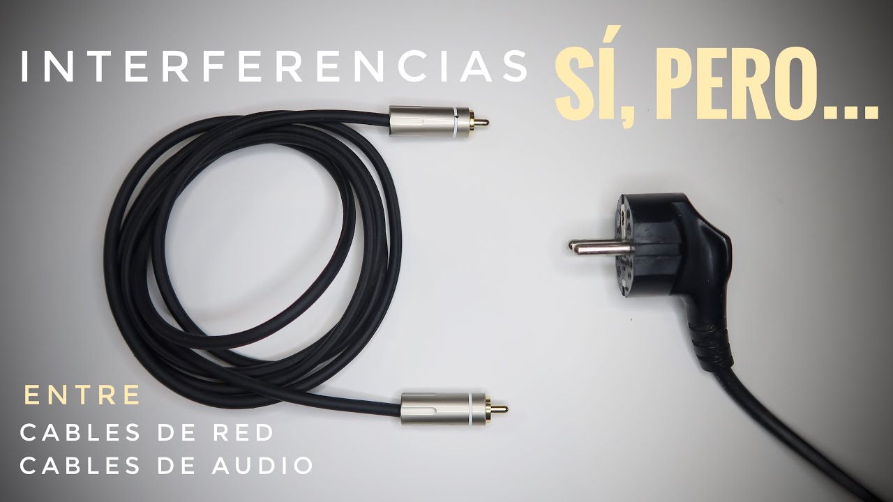 Sí, pero….¡¡ -- Interferencias de  cables de alimentación en cables de señal RCA.