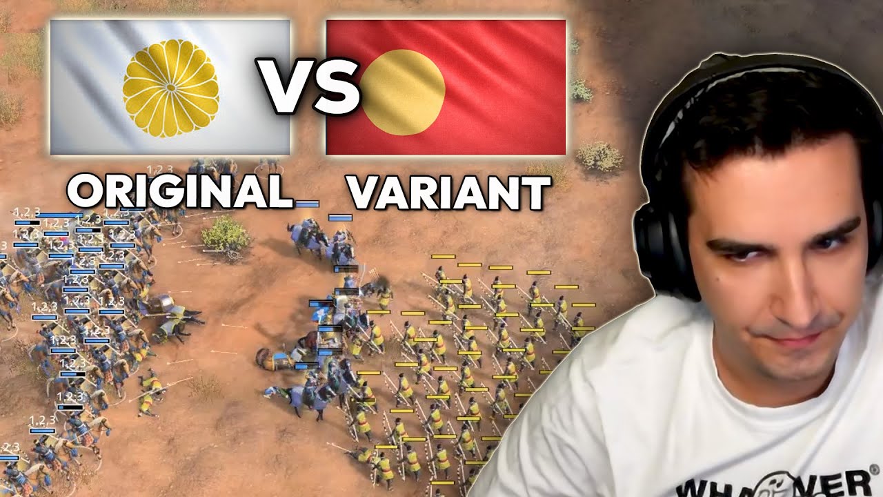 Japanese vs Sengoku Daimyo in Pro 1v1 in AOE4...