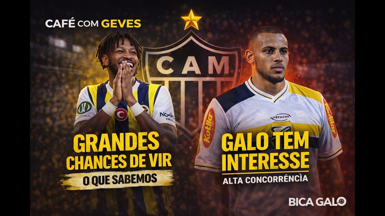 FRED NO GALO: O QUE SABEMOS • ZAGUEIRO NA MIRA DO GALO | CAFÉ COM GEVES