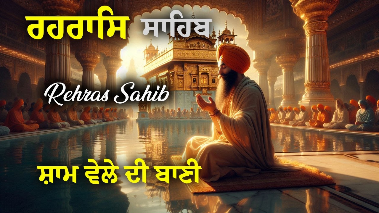 Rehras Sahib | ਰਹਿਰਾਸ ਸਾਹਿਬ | Powerful Evening Gurbani for Energy & Protection