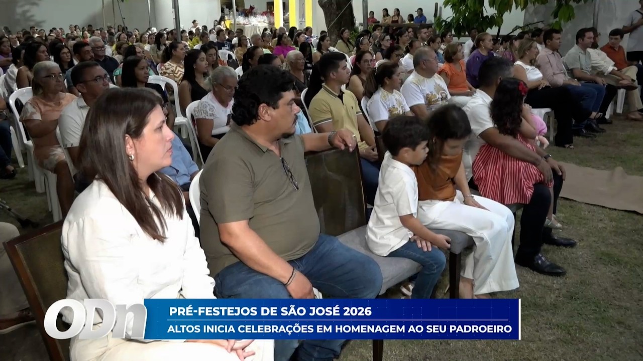 Pré festejos de São José: Altos inicia celebrações em homenagem ao seu padroeiro 24 02 2026