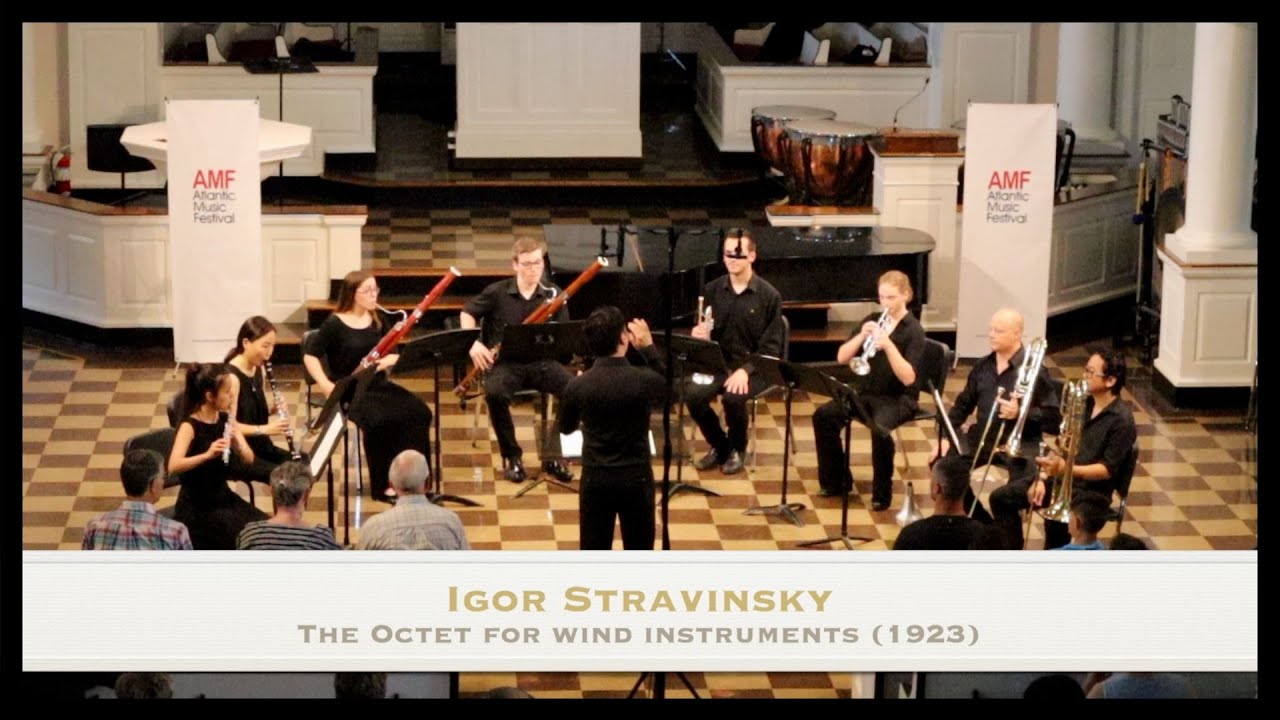 Stravinsky The Octet for wind instruments