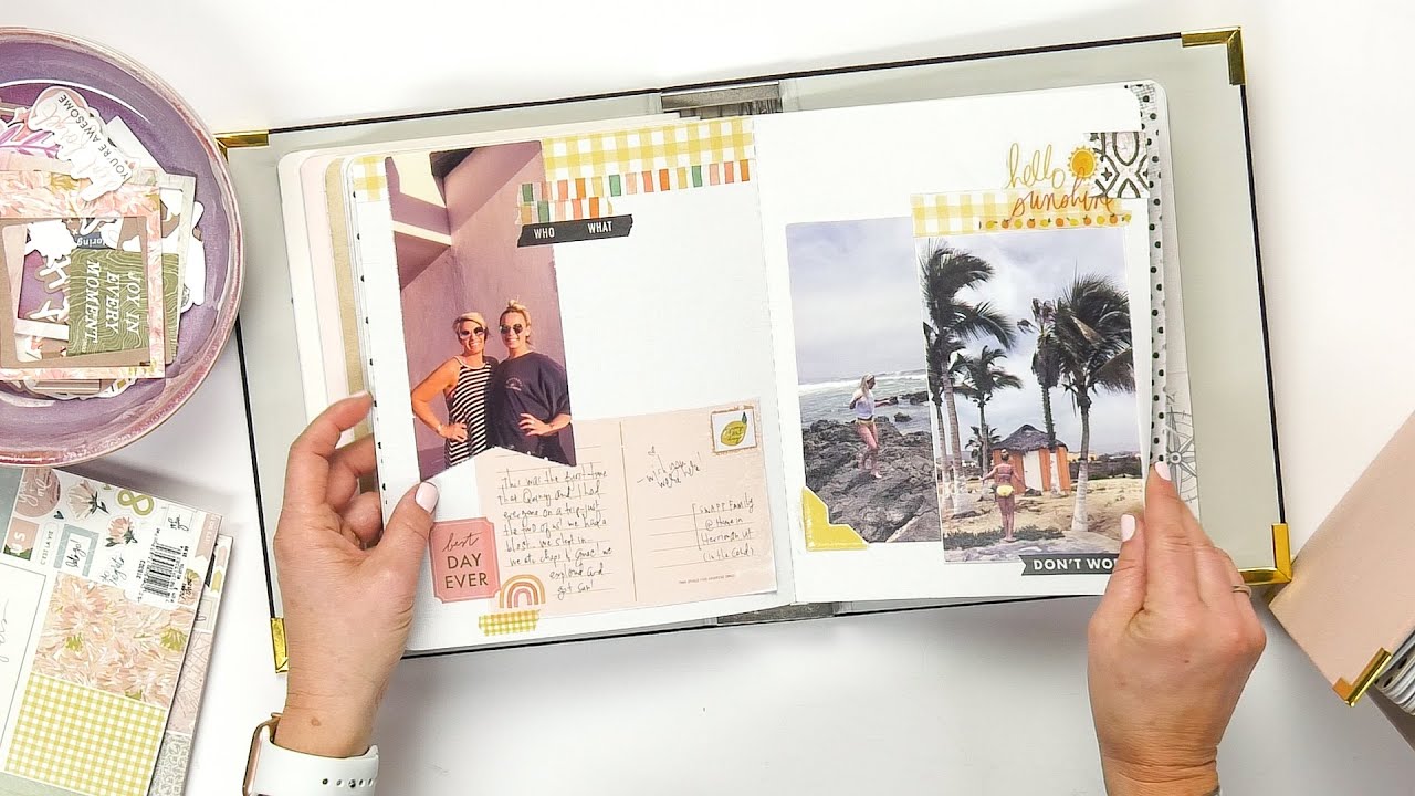 Heidi Swapp Shows YOU How To Scrapbook, Journal, and Plan All In One Place With Storyline Chapters