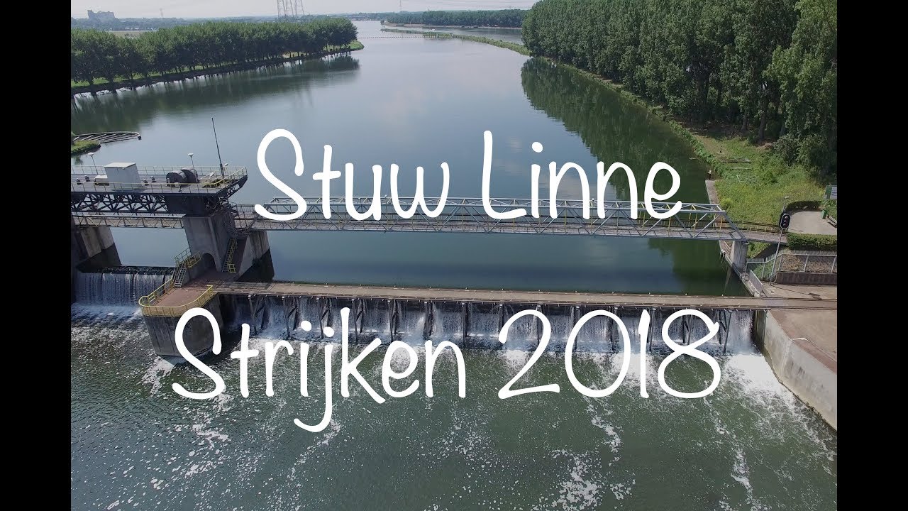 Hoe wordt de stuw van Linne gestreken?