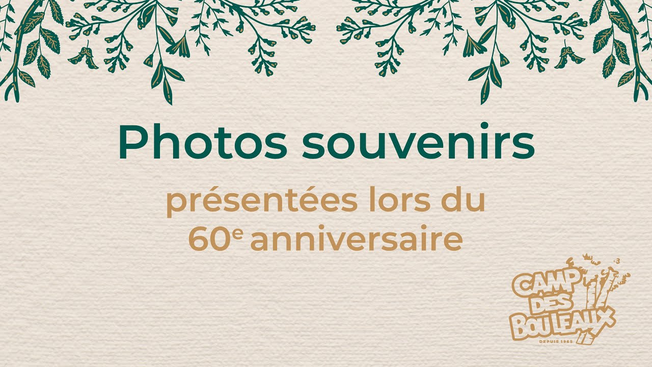 Photos souvenirs de 1965 à 2025