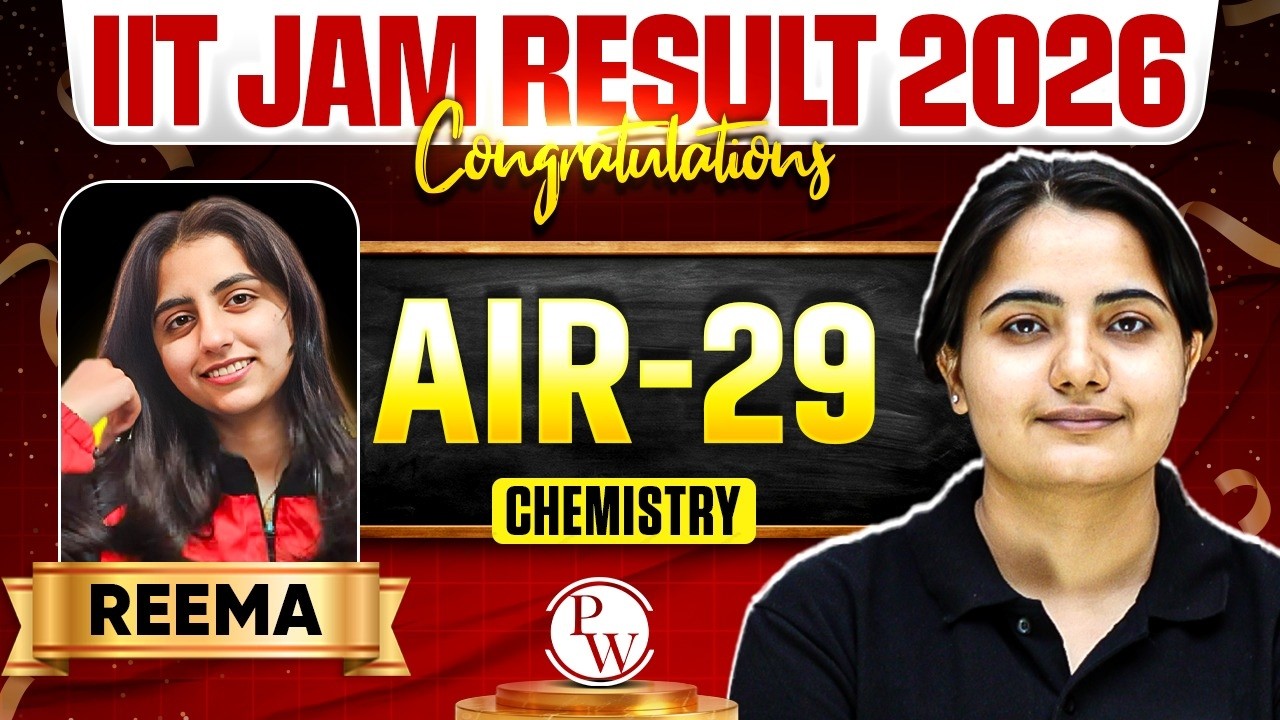 IIT JAM 2026 AIR 29 Chemistry Topper Interview | Reema Strategy & Preparation Journey 🚀