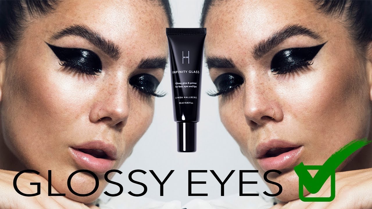 How To Get Awesome Glossy Eyes With Infinity Glass | Linda Hallberg Tutorials