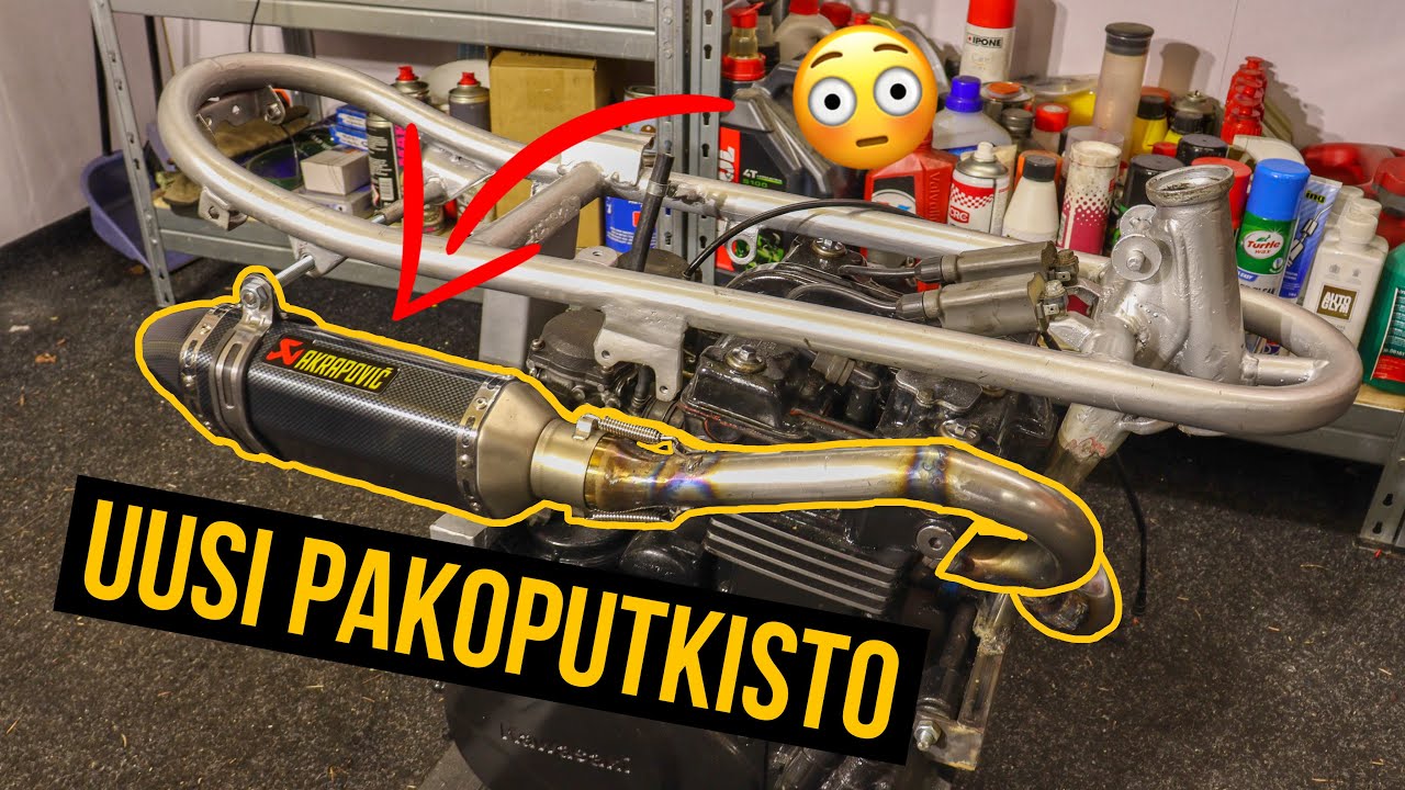 Suzuki PV 500 Projektin Rakentelua