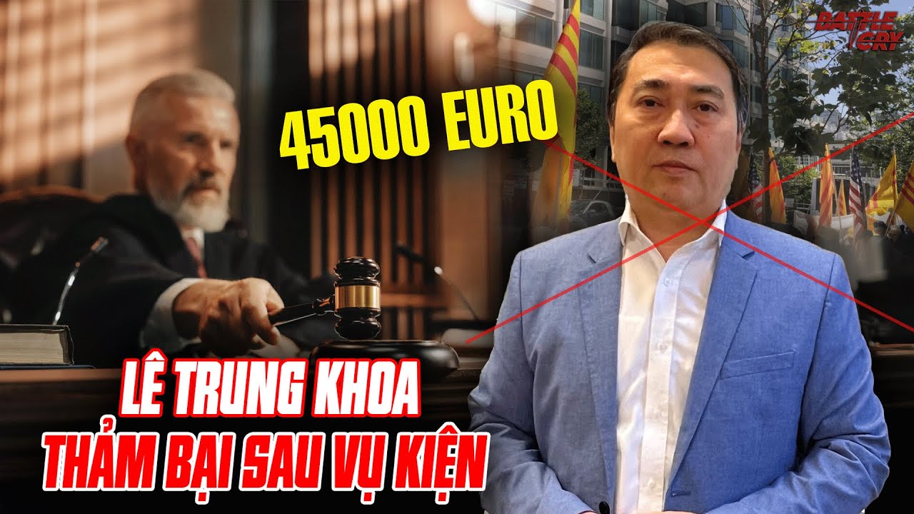LÊ TRUNG KHOA NHỤC NHÃ Ê CHỀ: ÁN PHÍ TĂNG SỐC 43% KHIẾN KẺ CHỐNG PHÁ TAN HOANG SỰ NGHIỆP TẠI ĐỨC