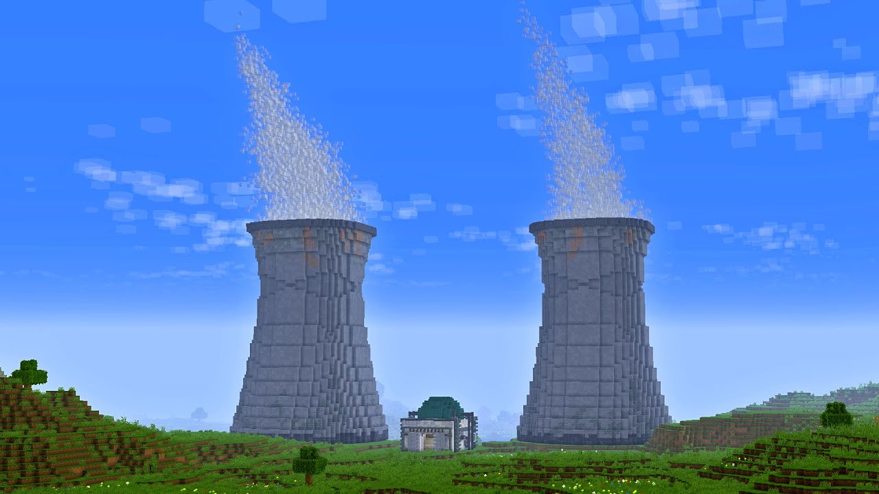 I Built a Functional Power Plant in Minecraft!