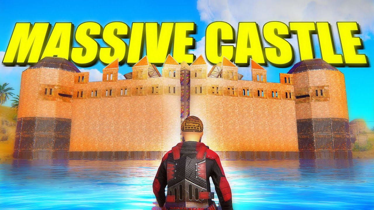 We Made A MASSIVE CASTLE Base - Vanilla Rust
